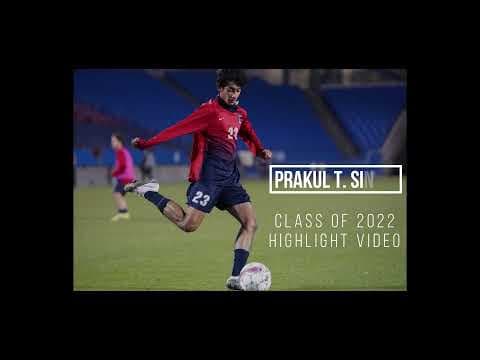 Video of Prakul T. Singh - Soccer Highlights Edit