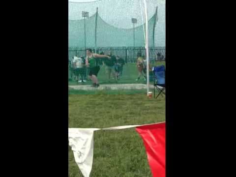 Video of Bryce Goulet State Track Meet 3A 