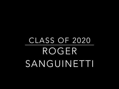 Video of Roger Sanguinetti Class of 2020 - Spring/Summer 2018