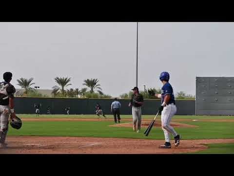 Video of Ethan Yatson, First Tourney With Dodgers Scout Team