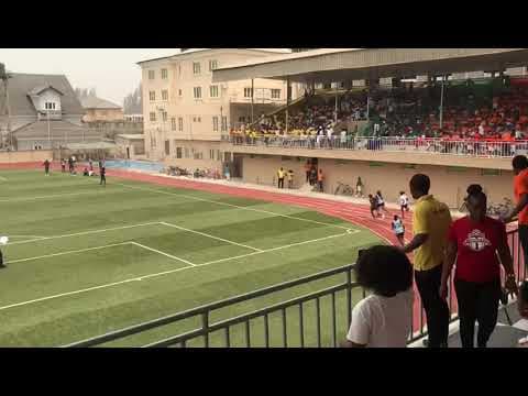Video of New Hall school relay (Anchor leg)