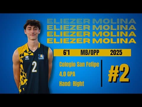 Video of Eliezer Molina Highlights (2023-2024)