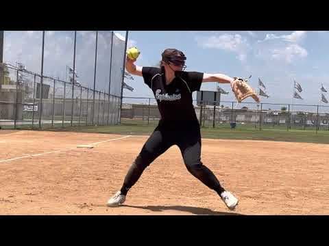 Video of Natalie Bains Softball Skills 