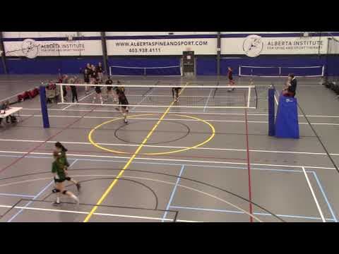 Video of U15 Girls Volleyball Calgary - Lourdes Kelsick, Middle (1)
