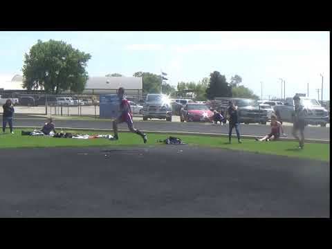 Video of high jump 5' 8" district meet