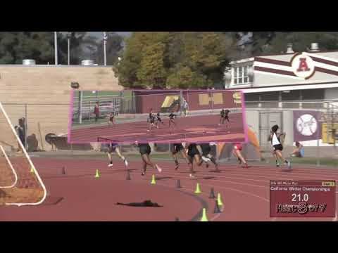 Video of 2020 Arcadia Winter Championships 300 meter Madison Dietz