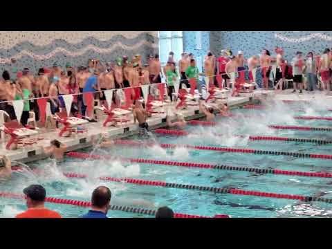 Video of Nicolas 2023 IN Senior State Swim Championships 50 Free 22.96 lane 4