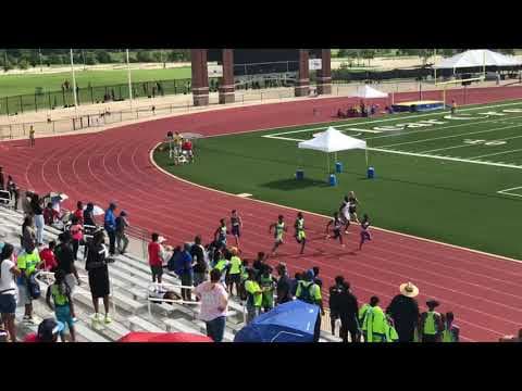 Video of 11.13 FAT 100m AAU Jr Olympic Regional Finals