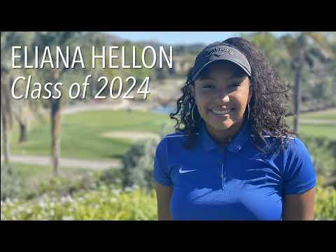 Video of Eliana Hellon Golf Recruitment Video - 2022
