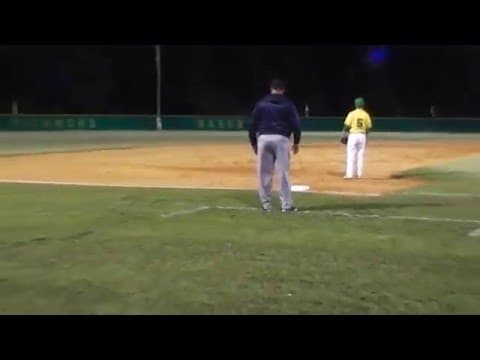 Video of Home Run at Richmond Senior High