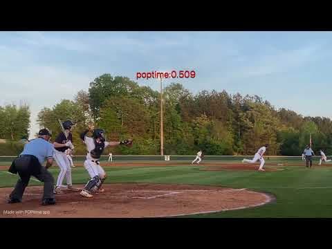 Video of In Game Pop Time: 1.90, runner is out!