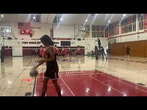 Video of segerstrom hs vs katella hs set 3