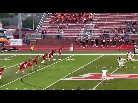 Video of Kickoff 9.22.23 - Touchback out of back of the endzone