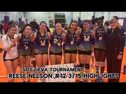 Video of 3/15/25 SOS GEVA Highlights, Fairfield, NJ