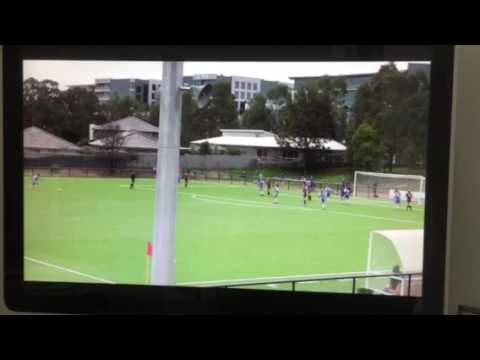 Video of Amy makes another great goalkeeping save for Sydney Uni versus NSW Institute of Sport