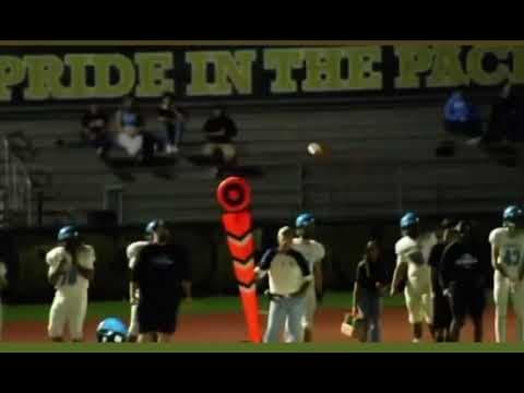 Video of 4th and 10 conversion to 1st and 10