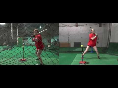 Video of Amber Reed 2023 Hitting May 2020
