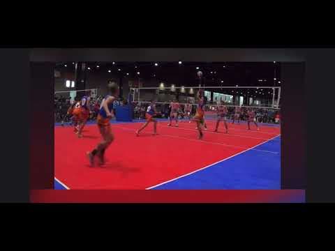 Video of Gavin Shipman #7 volleyball highlights (setting)
