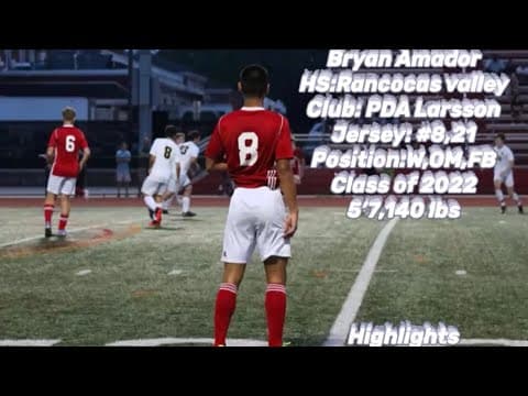 Video of Bryan Amador Fall 2021 Highlights