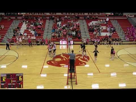Video of 12 Kills - 3 Blocks - 8 Digs - 1 Ace vs Jordan