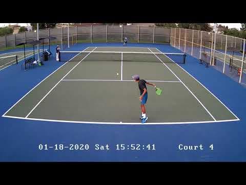 Video of Lakewood level 4 Kai Rodriguez(black shirt)