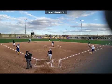 Video of Kenzie Lockman First of Back to Back HR High School Varsity Freshman Season