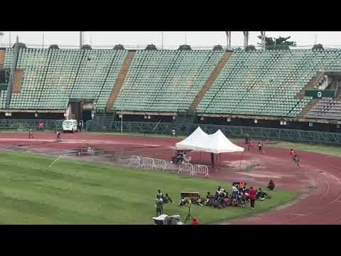 Video of 4x100m Channels competition relay (anchor leg) lane 7