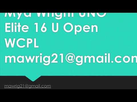 Video of Mya Wright #60 16 Uno Elite Las Vegas April 2019 Open Qualifier 