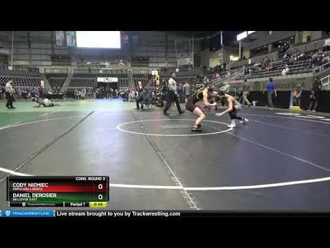 Video of Wrestling number 1 ranked wrester at Omaha Metro Tournament