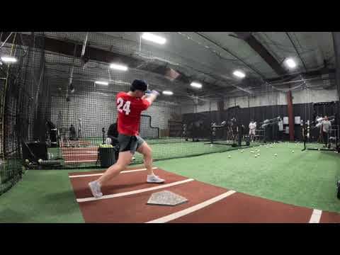 Video of Curveball Batting Practice