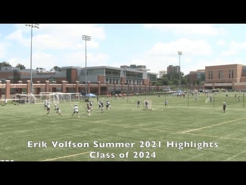 Video of Erik Volfson 2024 Midfielder Summer 2021 Highlights