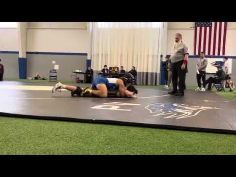 Video of Wrestling Match 170lbs weight class