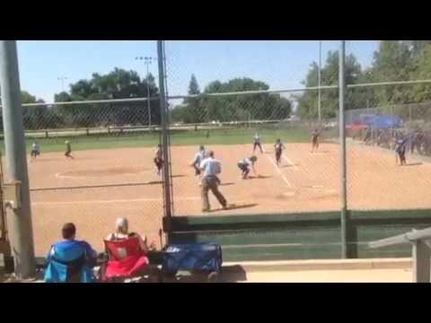 Video of May 2016, Catching bunt play at first