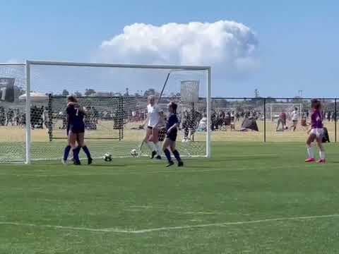 Video of Trinity Blair 2023 3 goals / 2 Games