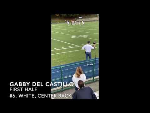 Video of G Del Castillo (#6, White, Center Back) Beacon V Haldane