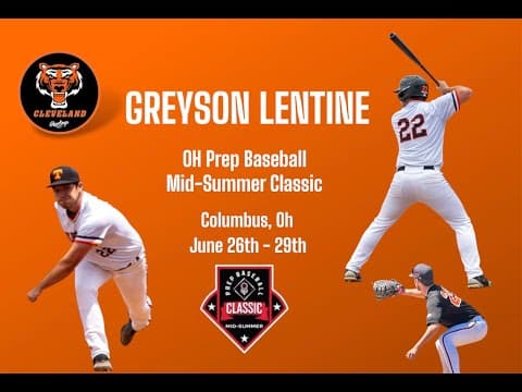 Video of Highlights from the OH Prep Baseball Mid-Summer Classic