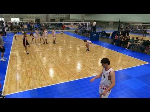 Video of SoCalCup Day 2 Match 1 set 2 cont. Cooper Barrus, #24 setter