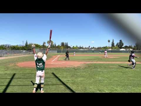 Video of 2023 Bryant Viskovich Home Run April21 Leigh HS Varsity
