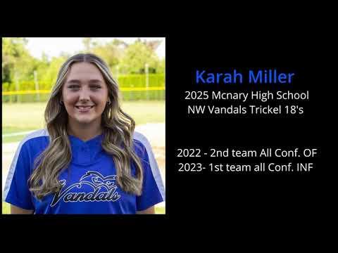 Video of Karah Miller 2025