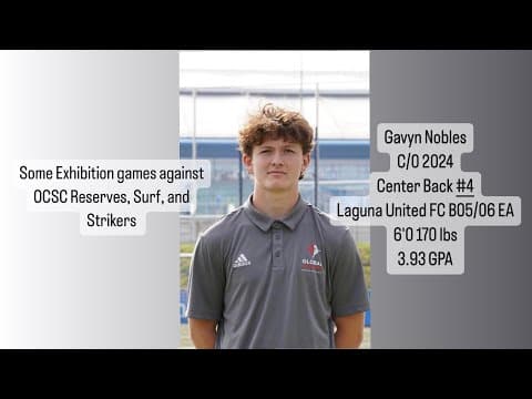 Video of Some Exhibition Games  
