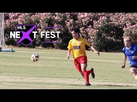 Video of MLS Next Fest First 2 Games Highlights