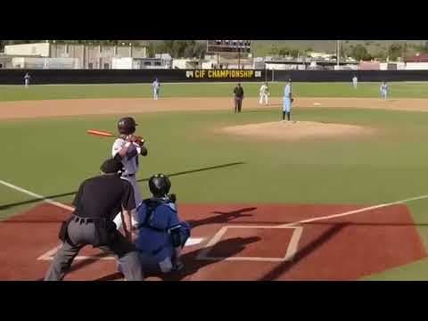 Video of 5 scoreless innings vs. Simi Valley High School