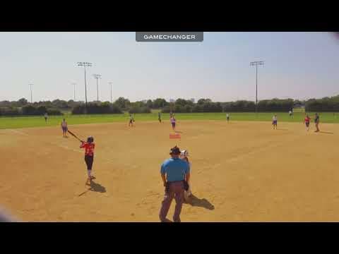 Video of Kira Paul Single vs Ladycat Select 2K11 12U mp4