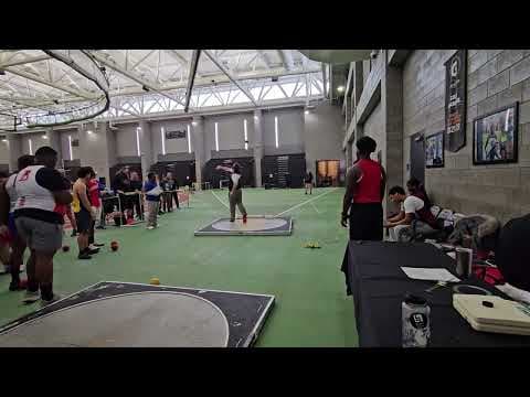 Video of 2/15/25 Class S Championship - rotational shot put 39' 1"