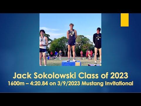 Video of 2023 4:20.84 1600m Mustang Invite 03-09-23