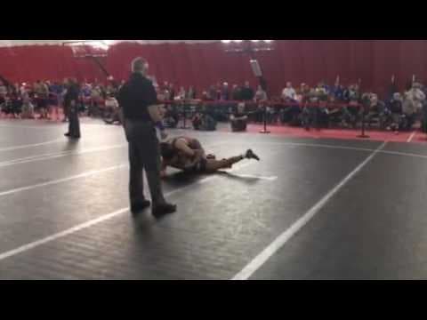 Video of 2017 wiaa 152 cadet freestyle (blue)state