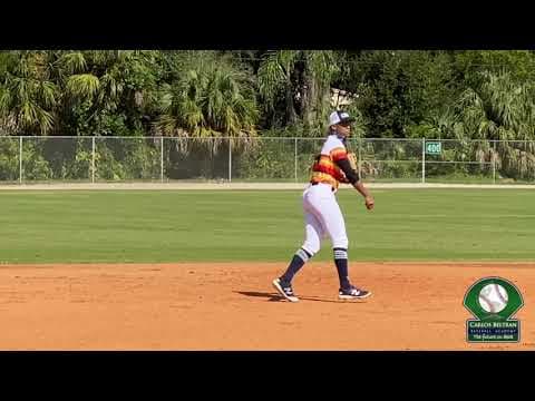 Video of Ernesto Diaz- Carlos Beltran Baseball Academy