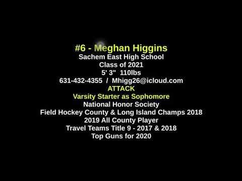 Video of Meghan Higgins 2021 Lacrosse Highlights