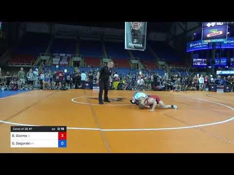 Video of 2021 US Marine Corps 16U National Championships - 113 Lbs Consi Of 32 #1 - Blake Gioimo, Iowa Vs Owen Segorski, Michigan