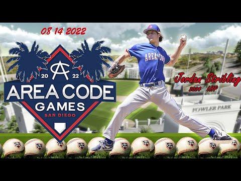 Video of Jordan Stribling pitching Area Code